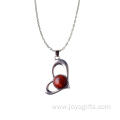 Red Jasper Heart Pendant for Necklaces Making
